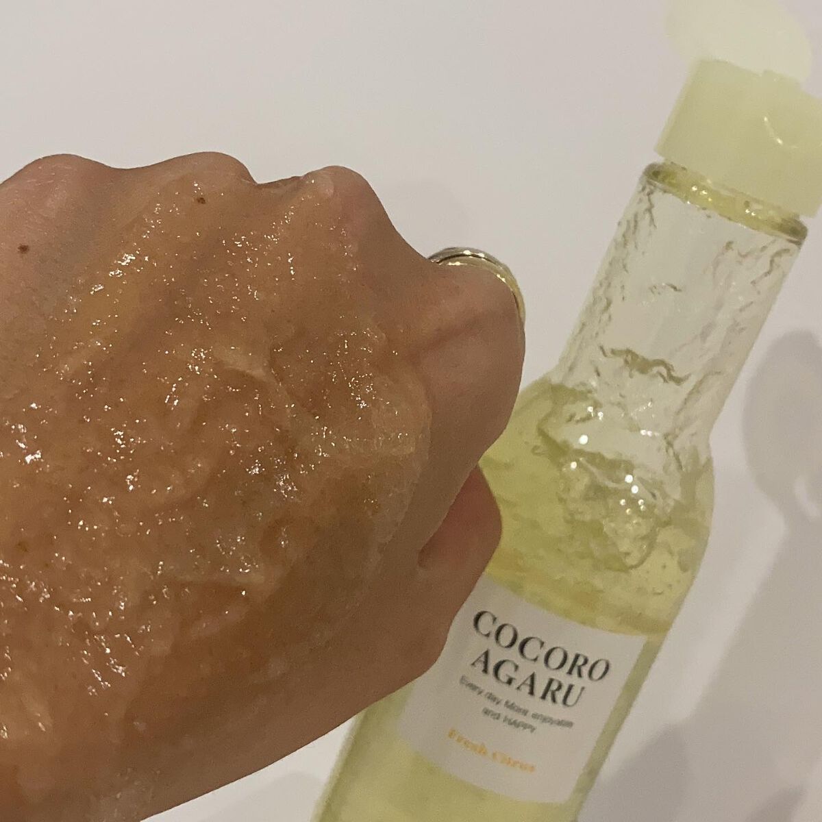 クレンジングジュレ シトラスミックス/cocoroagaru/クレンジングジェルを使ったクチコミ(4枚目)