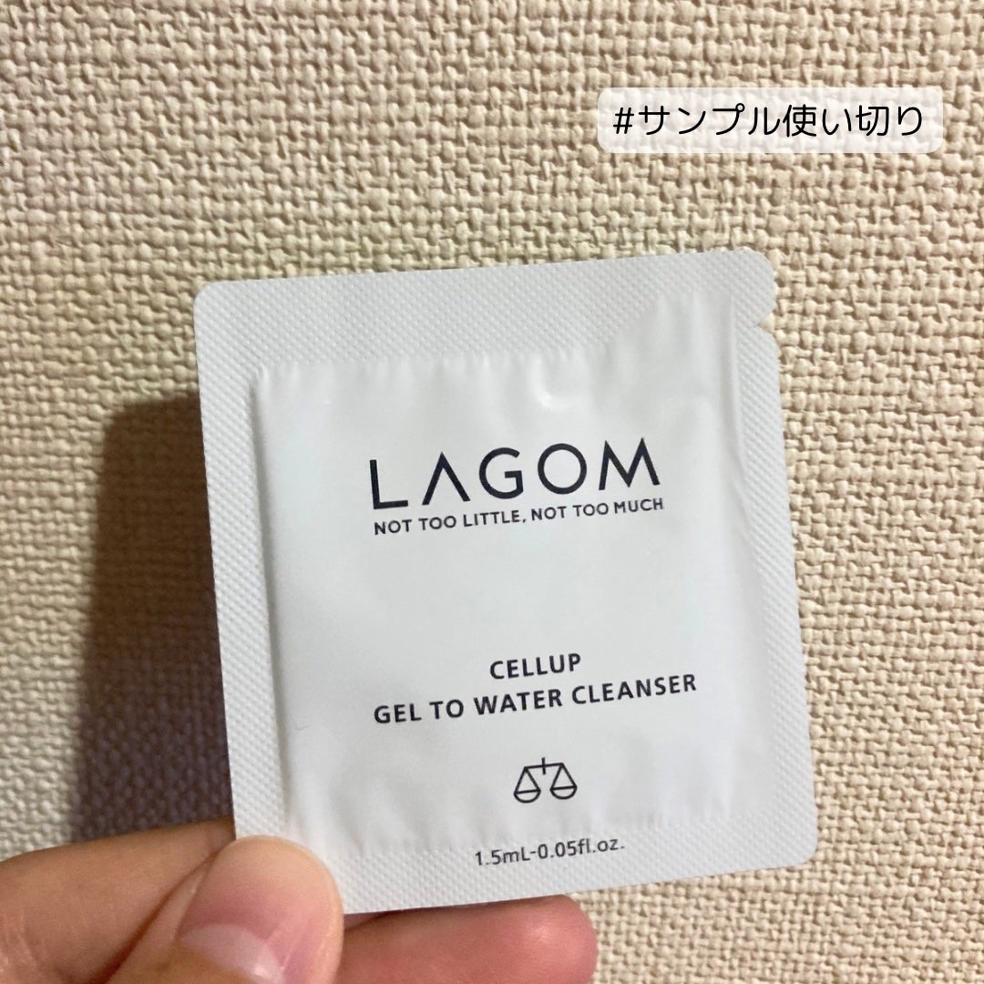 ラゴム ジェルトゥウォーター クレンザー(朝用洗顔)/LAGOM /その他洗顔料を使ったクチコミ(1枚目)