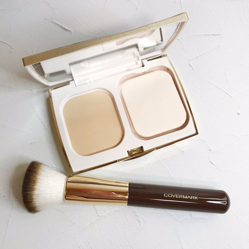 シルキー フィット/COVERMARK/パウダーファンデーションを使ったクチコミ（2枚目）