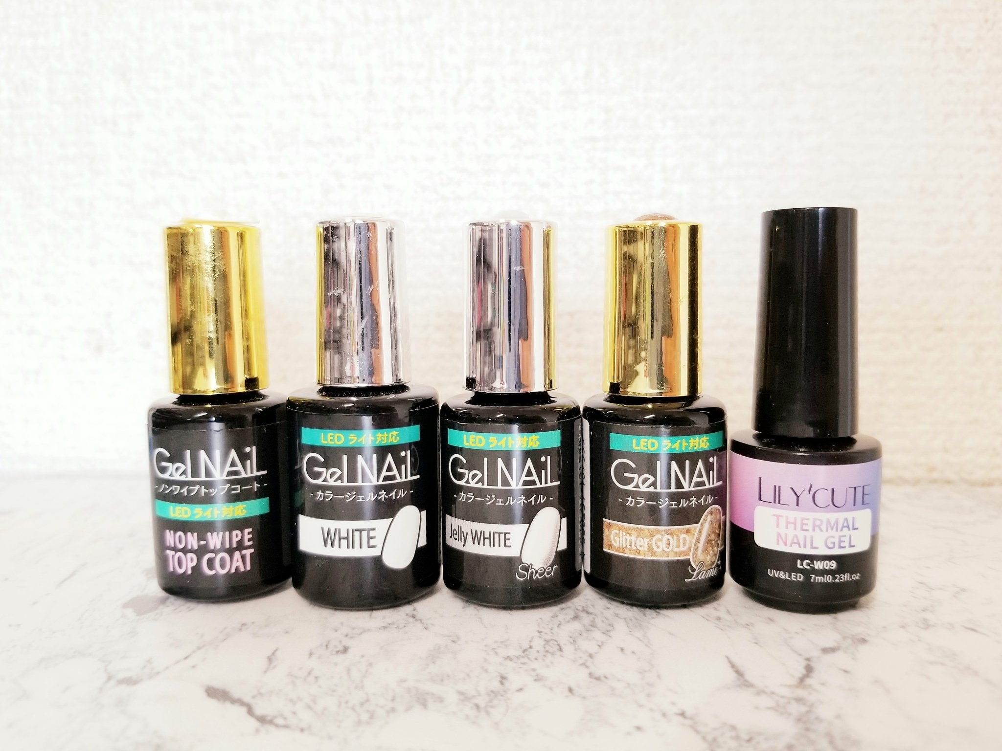 ジェルネイル（ライト対応）/セリア/ジェルネイルを使ったクチコミ（3枚目）