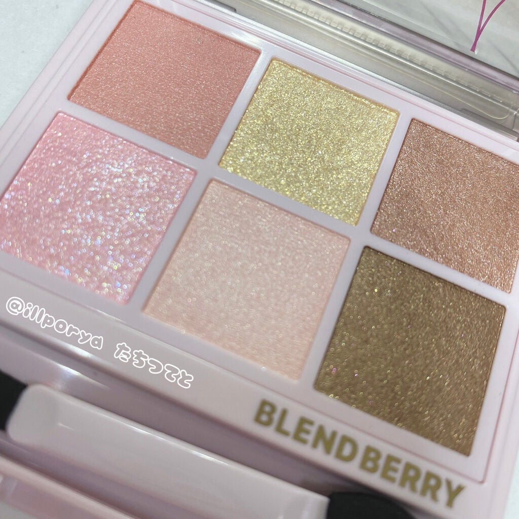 オーラクリエイション/BLEND BERRY/アイシャドウパレットを使ったクチコミ(3枚目)
