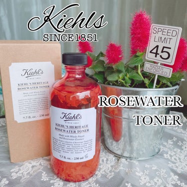 Kiehl's キールズ フローラル トナー RSのクチコミ「☆KIEHL’S☆
キールズフローラルトナーRS

キールズ170周年限定復刻❗️

ダマスク.....」（1枚目）