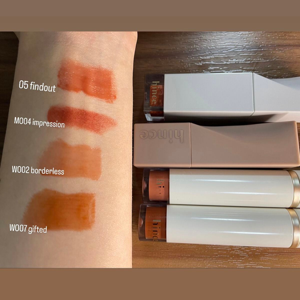 ムードインハンサーマット /hince/口紅を使ったクチコミ(4枚目)