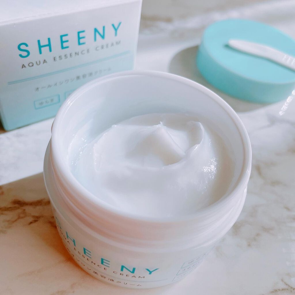 アクアエッセンスクリーム/SHEENY/フェイスクリームを使ったクチコミ(2枚目)