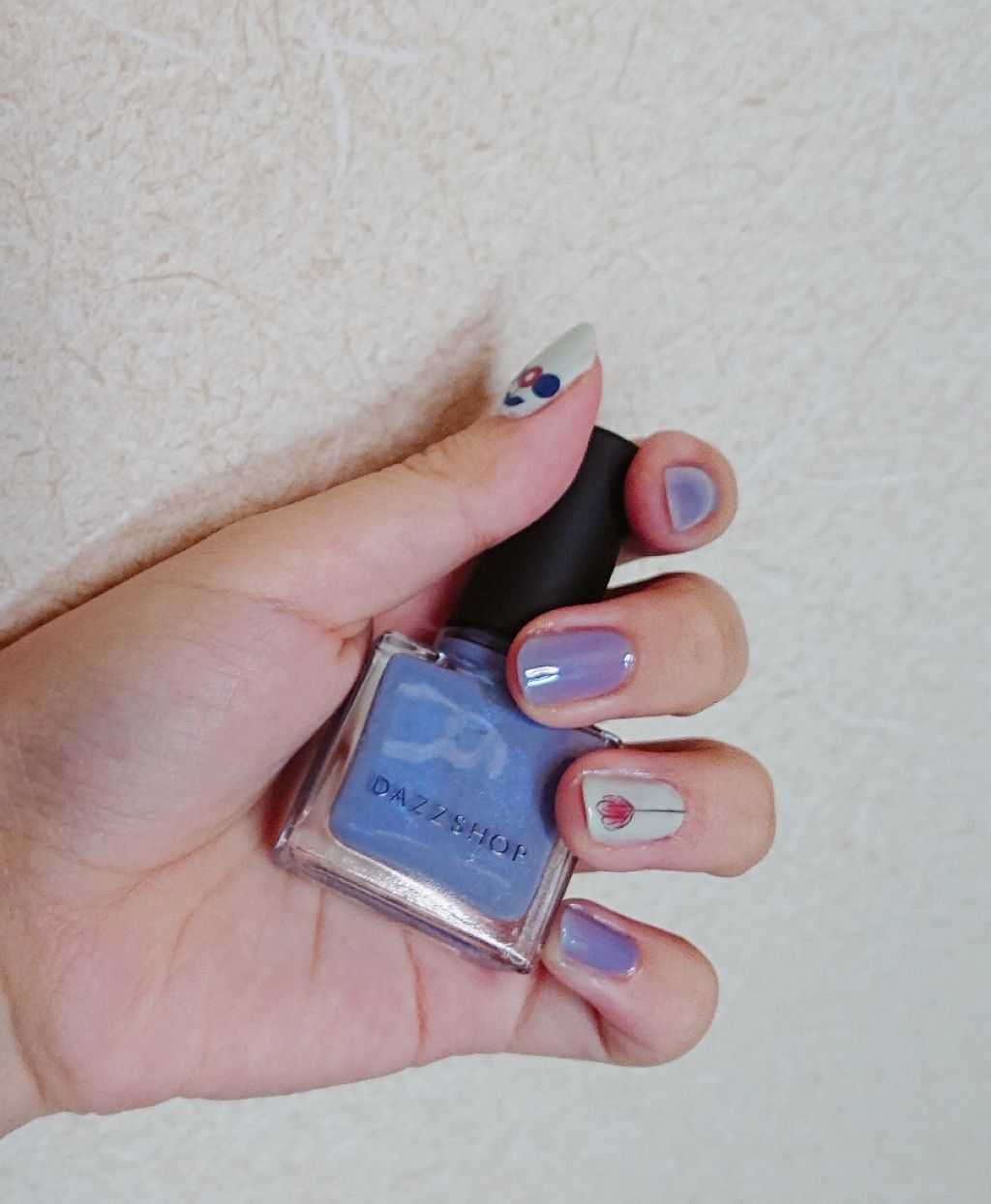 しずくネイルシール/キャンドゥ/ネイルシールを使ったクチコミ(1枚目)