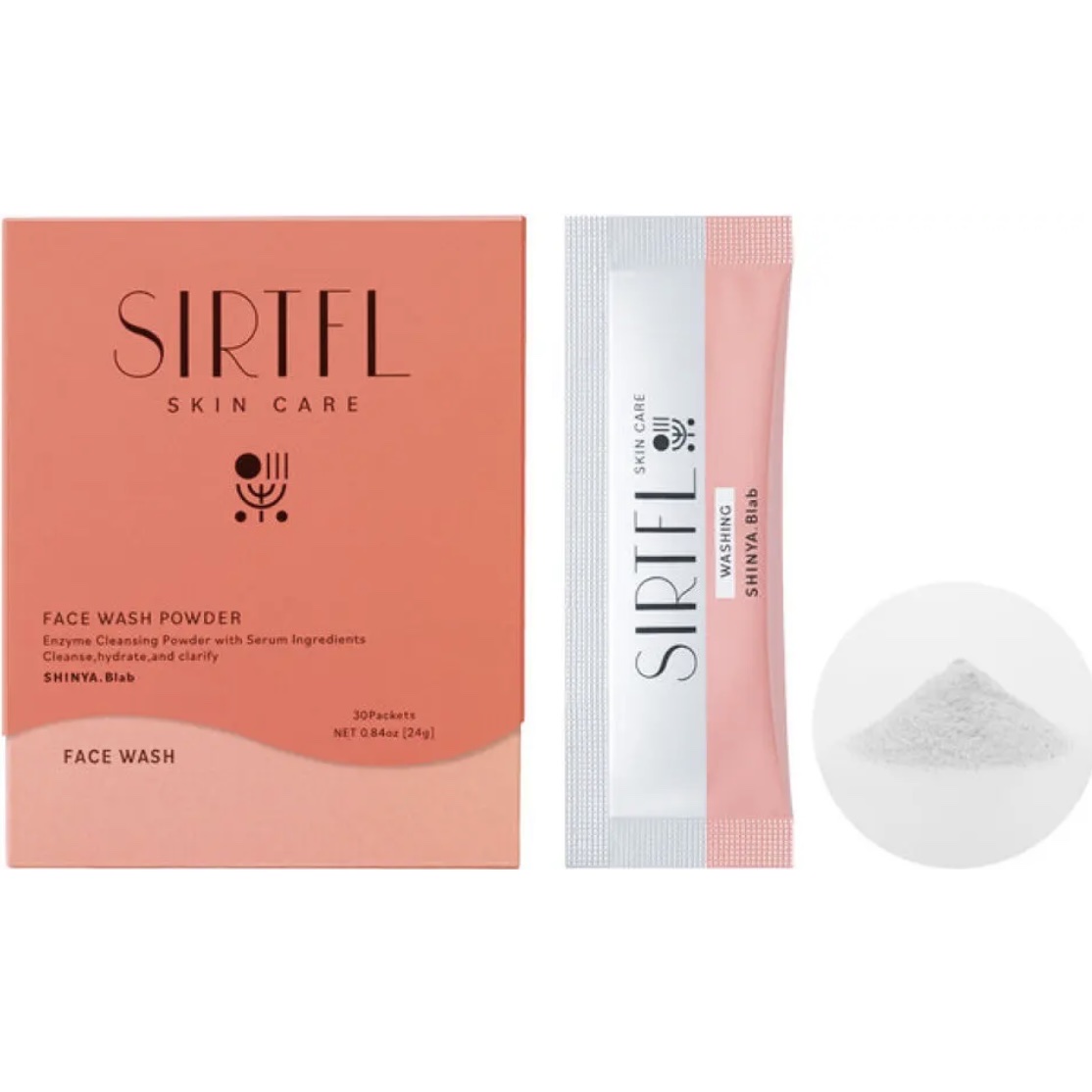 ブライト酵素洗顔パウダー/SIRTFL/洗顔パウダーを使ったクチコミ（3枚目）