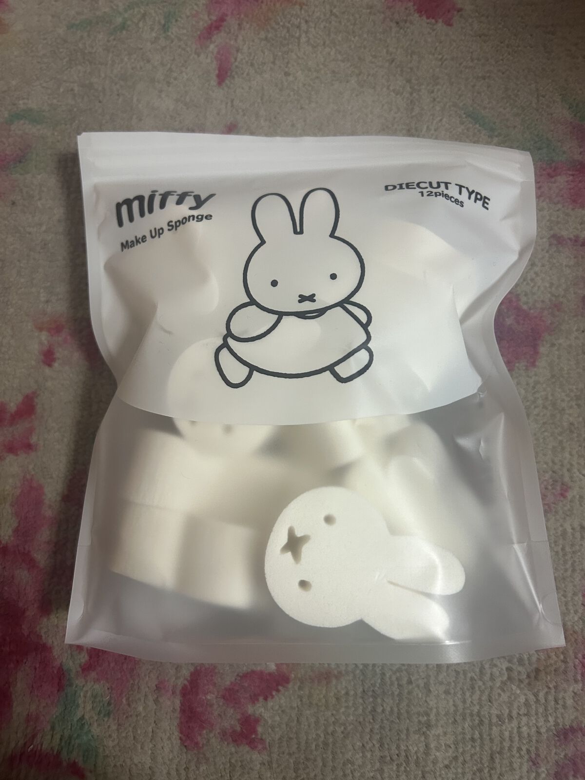 miffy ダイカットパフ /ミッフィー メイクアップシリーズ/パフ・スポンジを使ったクチコミ（1枚目）