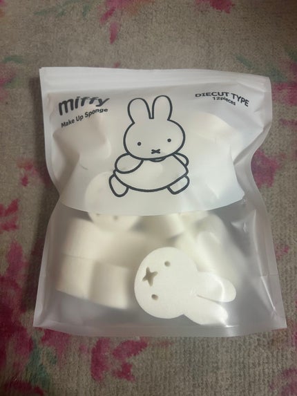 miffy ダイカットパフ /ミッフィー メイクアップシリーズ/パフ・スポンジを使ったクチコミ(1枚目)