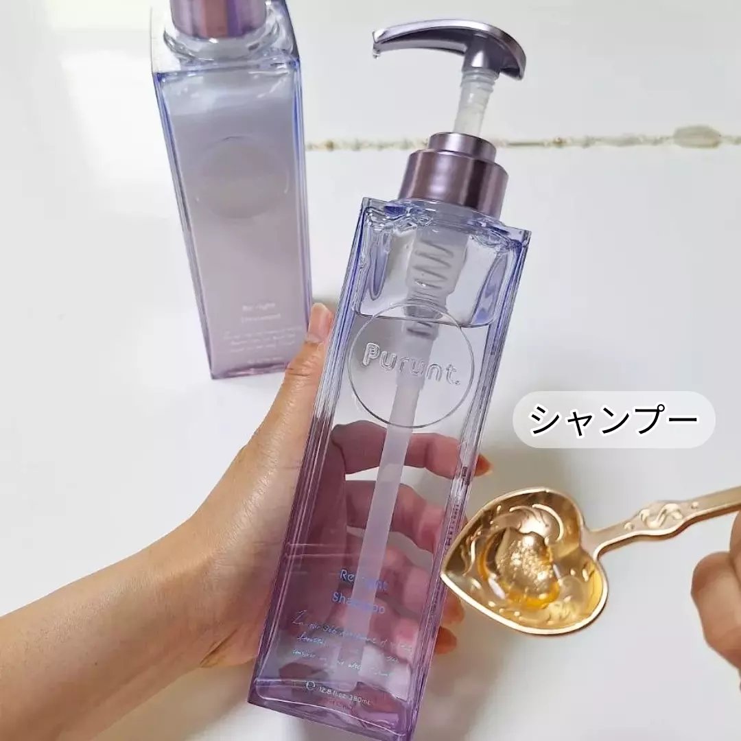 Purunt. プルント リライト美容液シャンプー/トリートメントのクチコミ「新商品のシャンプーとトリートメントを使ってみました😊

「Purunt. Re:right（プ.....」（2枚目）