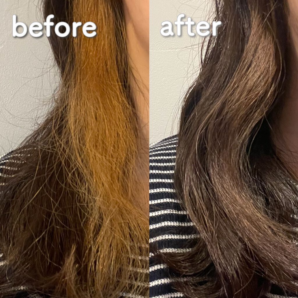 カラーバター/gatsby THE DESIGNER/ヘアカラーを使ったクチコミ（3枚目）