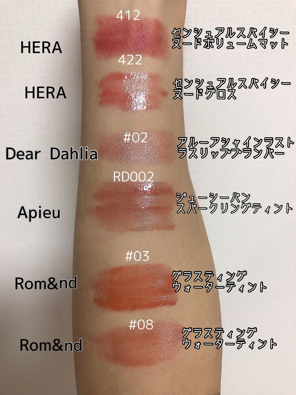 センシュアルスパイシーヌードグロス/HERA/リップグロスを使ったクチコミ（2枚目）