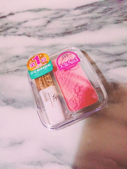 ナチュラル チークN/CEZANNE/パウダーチークを使ったクチコミ(1枚目)