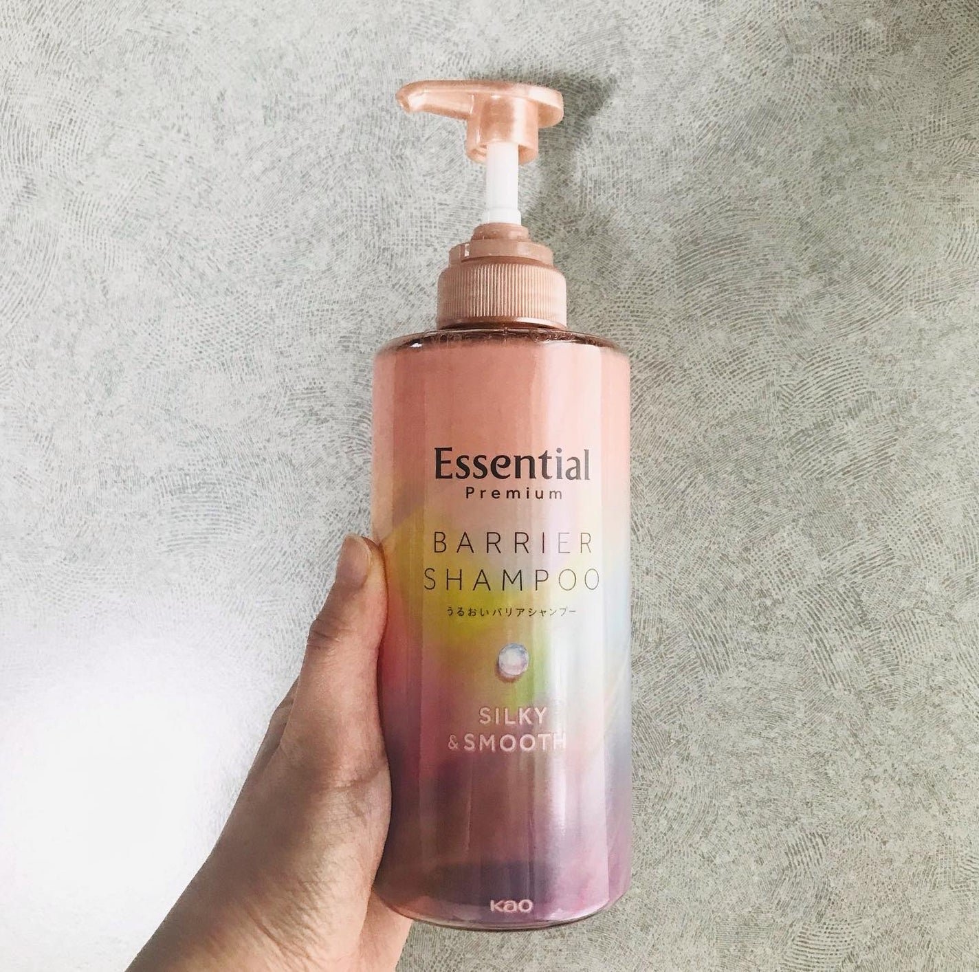 エッセンシャルプレミアム バリアシャンプー・コンディショナー シルキー&スムース/エッセンシャル/市販シャンプーを使ったクチコミ(1枚目)