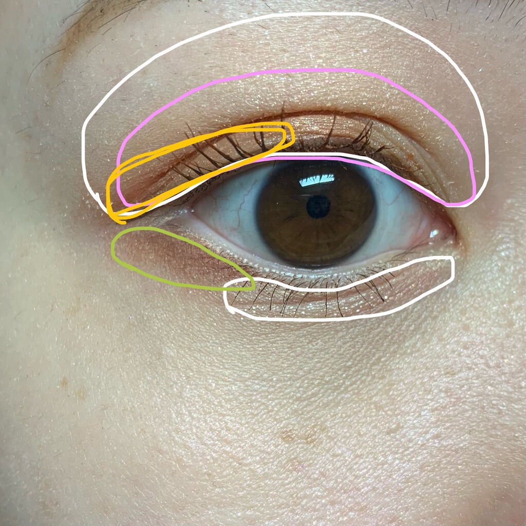シルキースフレアイズ/キャンメイク/アイシャドウパレットを使ったクチコミ(4枚目)
