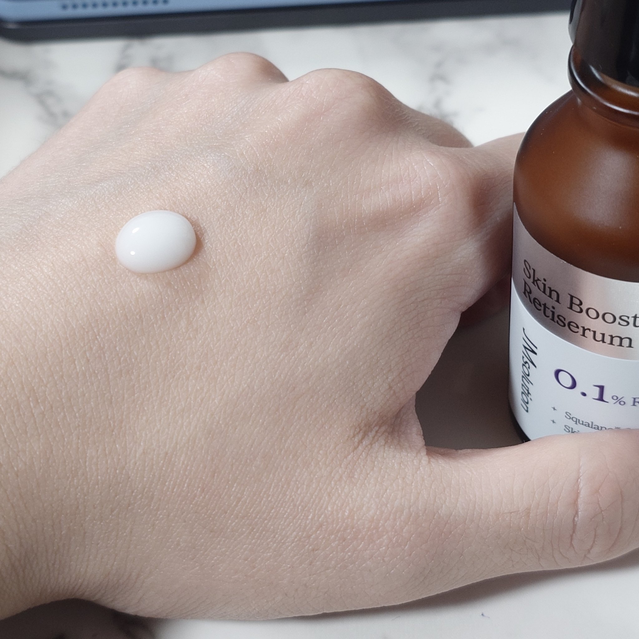 スキンブーストレチノール/JMsolution/美容液を使ったクチコミ（3枚目）