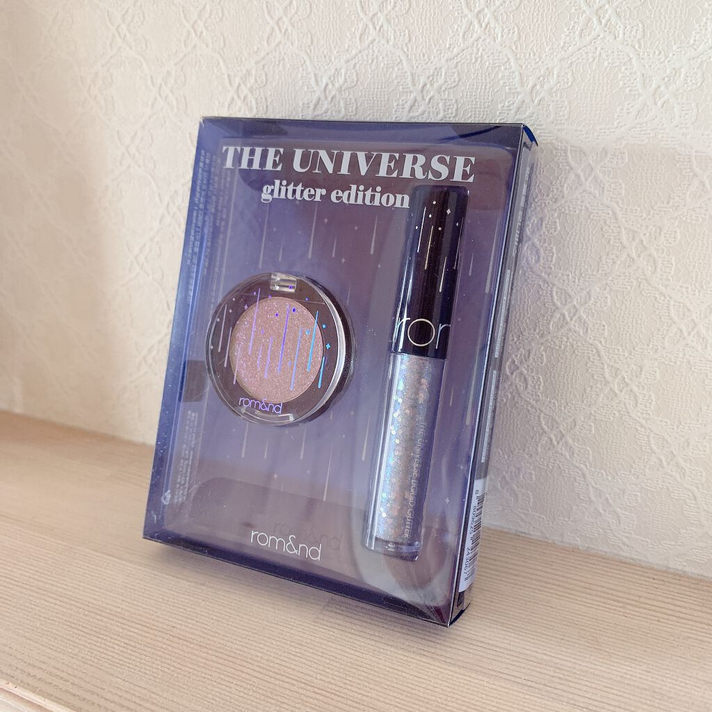 グリッター シャドウ カラー/rom&nd/グリッターを使ったクチコミ（1枚目）