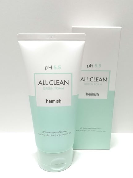 オールクリーン グリーンフォーム/heimish/クレンジングジェルを使ったクチコミ(1枚目)