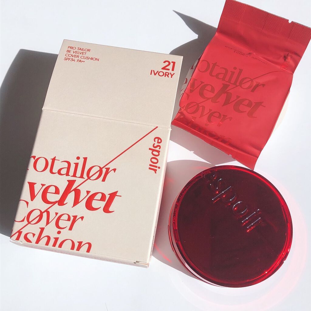 プロテーラービーベルベットカバークッション/espoir/クッションファンデーションを使ったクチコミ(9枚目)