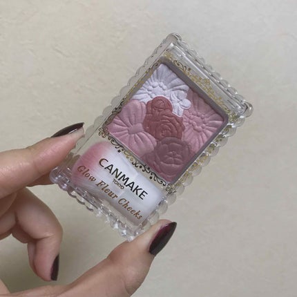 グロウフルールチークス/キャンメイク/パウダーチークを使ったクチコミ(1枚目)