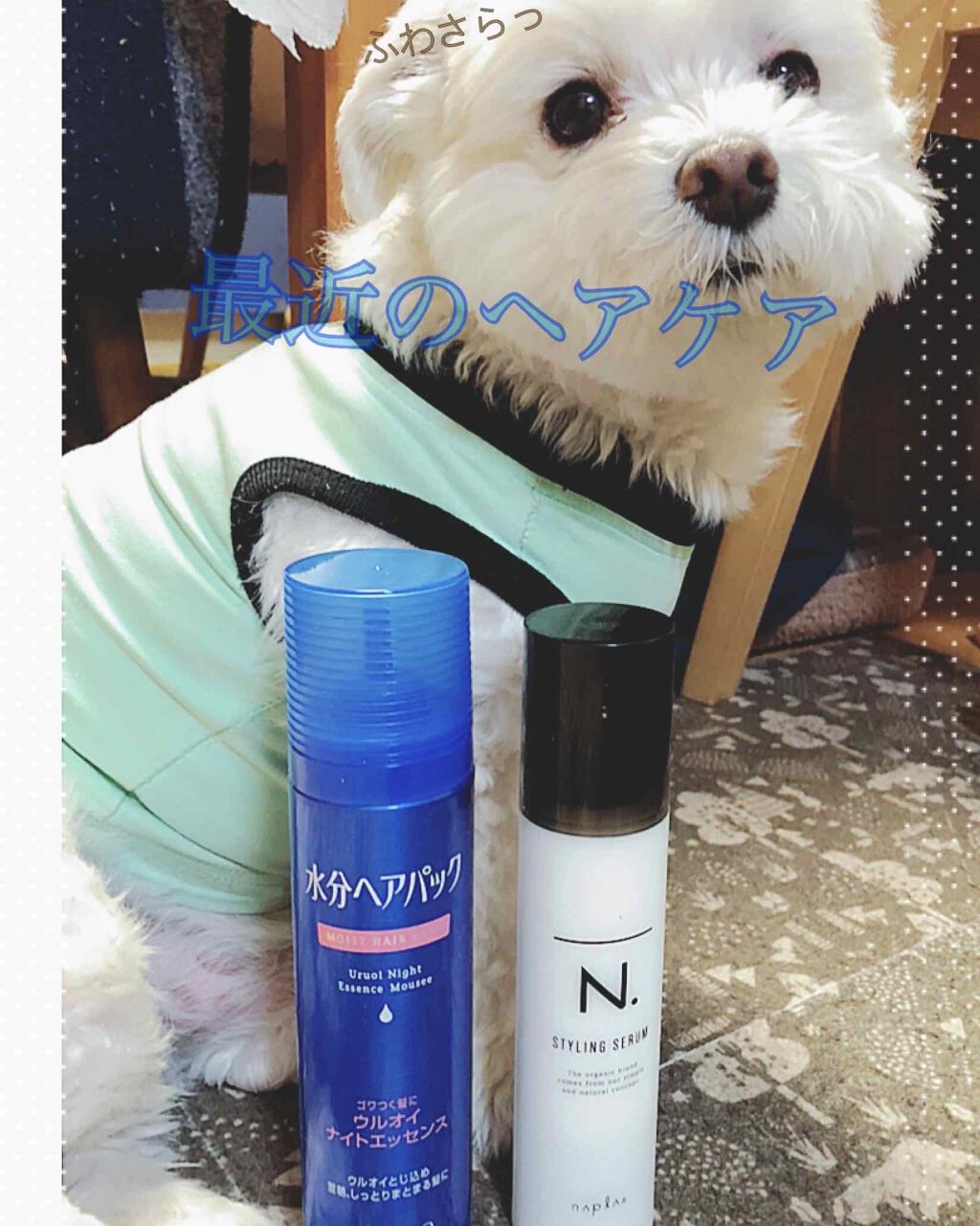 ウルオイナイトエッセンス(パサつく髪用)/水分ヘアパック/アウトバストリートメントを使ったクチコミ(1枚目)