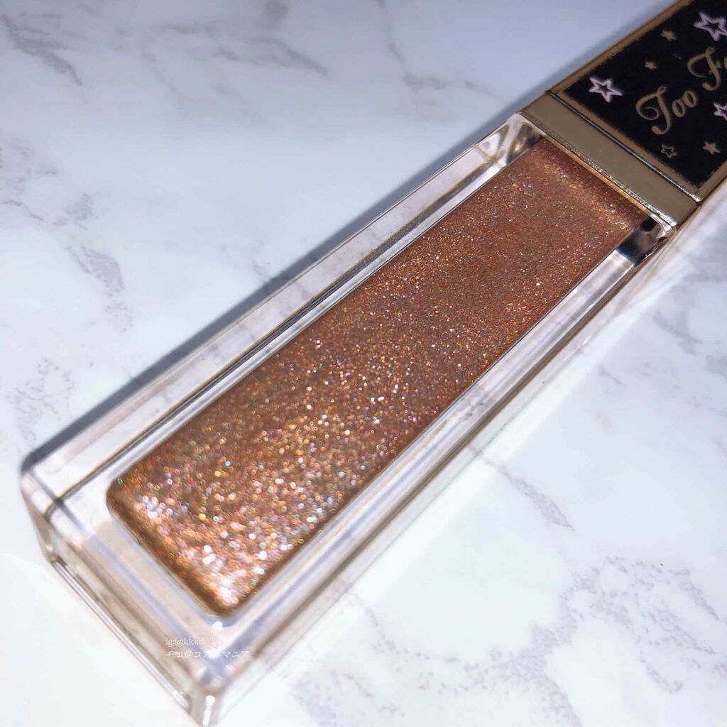 トゥインクル トゥインクル リキッド グリッター アイシャドウ/Too Faced/グリッターを使ったクチコミ(3枚目)
