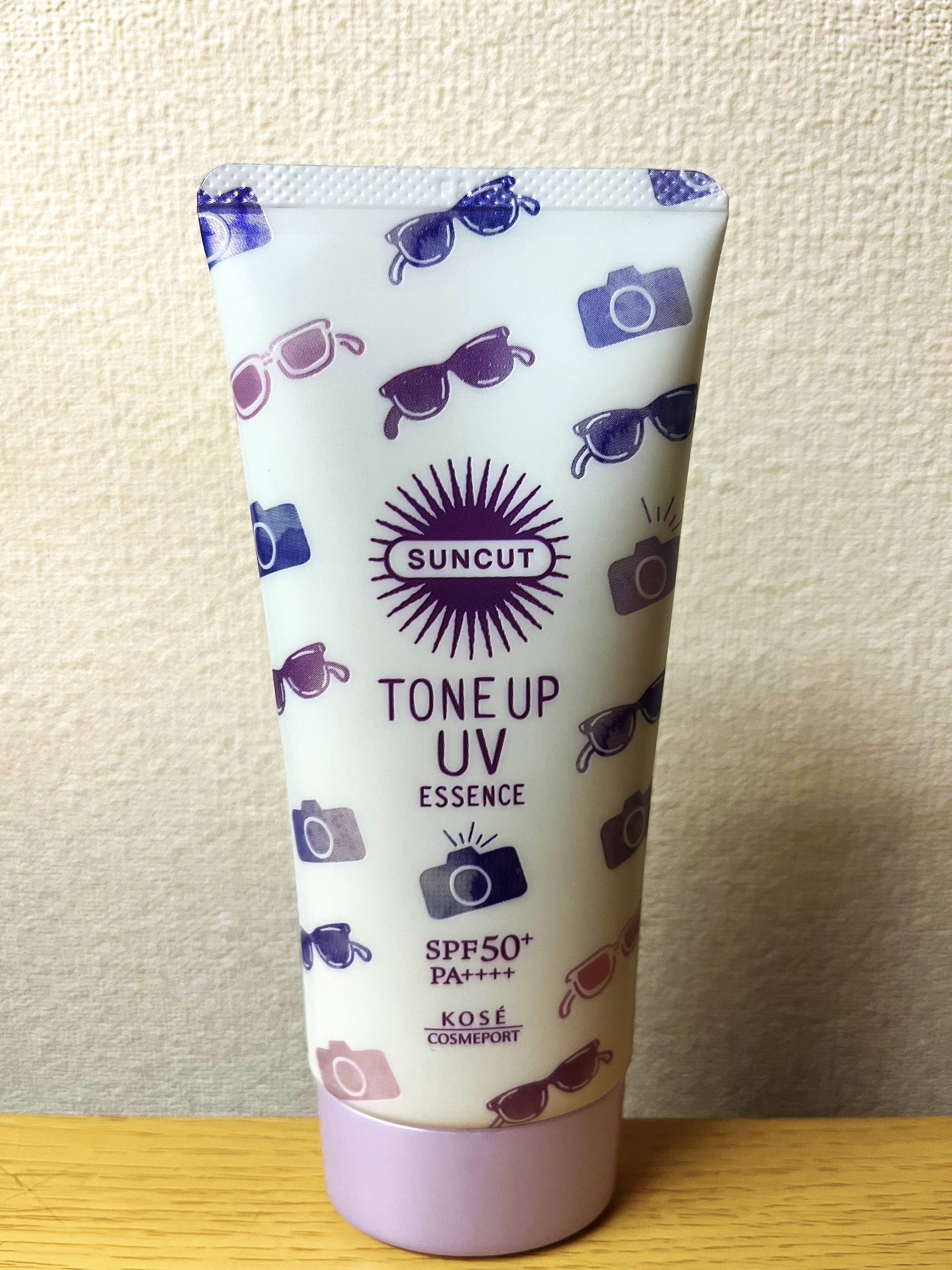 トーンアップUV エッセンス ラベンダー/サンカット®/日焼け止めローションを使ったクチコミ（1枚目）