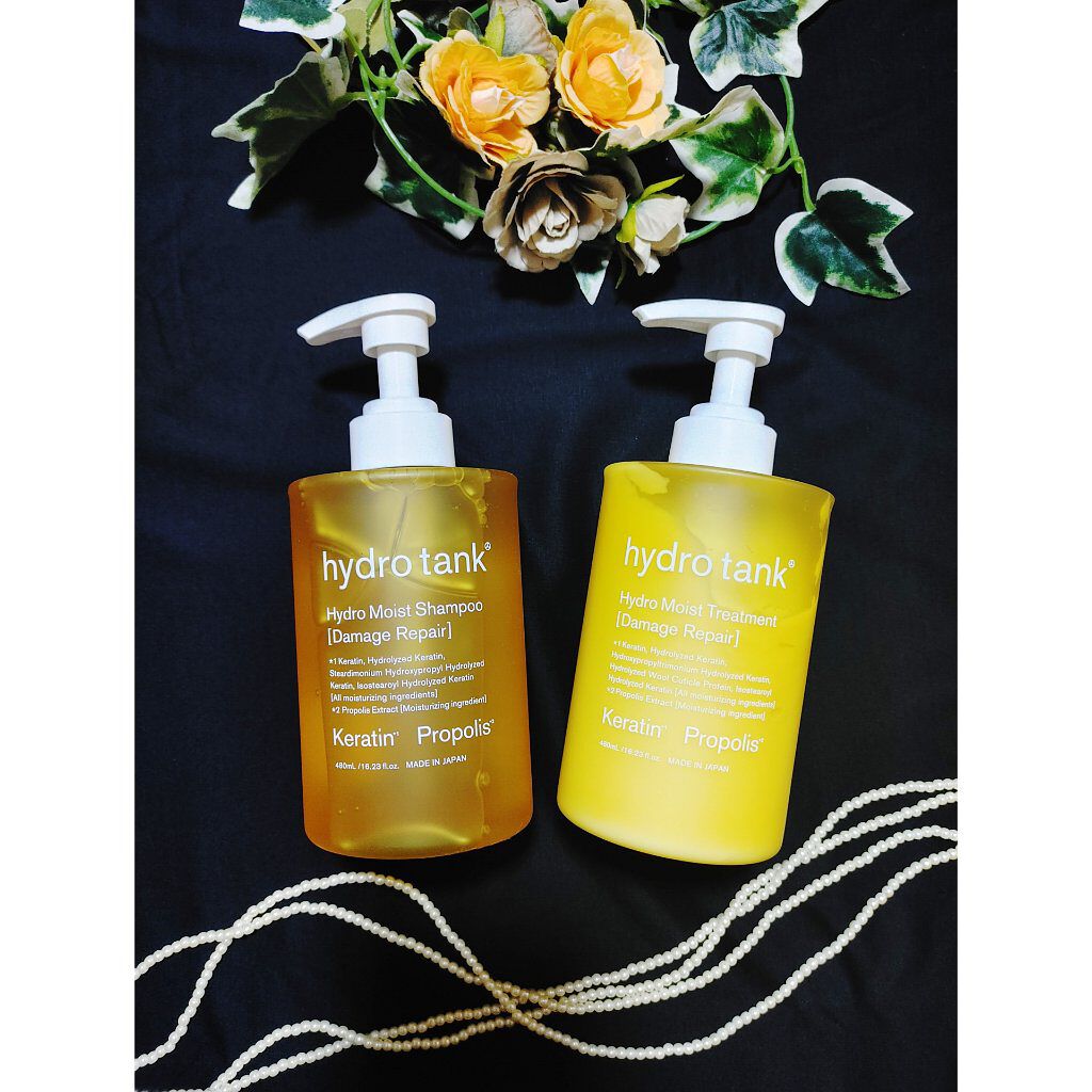ダメージリペア ハイドロモイスト シャンプー／ヘアトリートメント/hydrotank/シャンプー・コンディショナーを使ったクチコミ（1枚目）