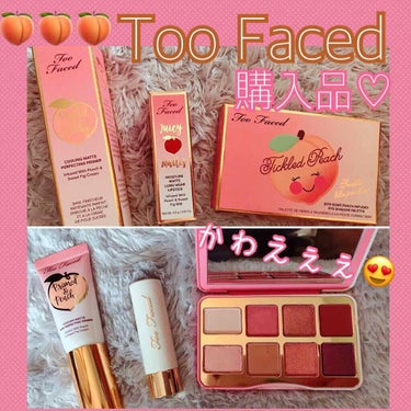 ティックルドピーチ ミニ アイシャドウ パレット/Too Faced/アイシャドウパレットを使ったクチコミ（1枚目）