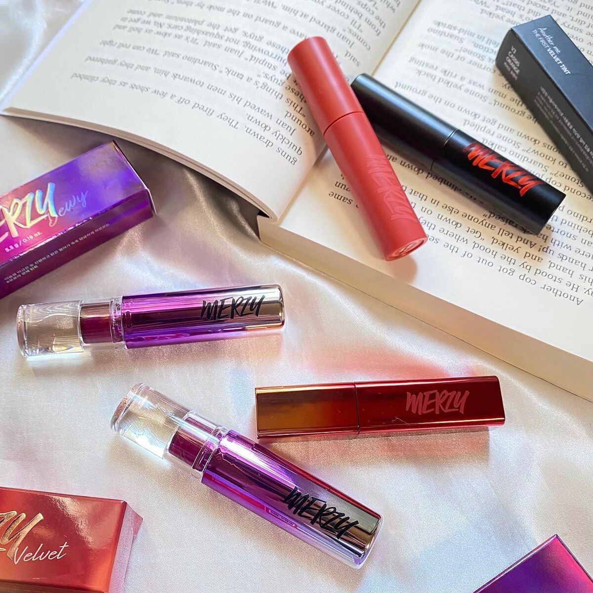 バイト ザ ビート メロウ ティント/MERZY/リップティントを使ったクチコミ（1枚目）