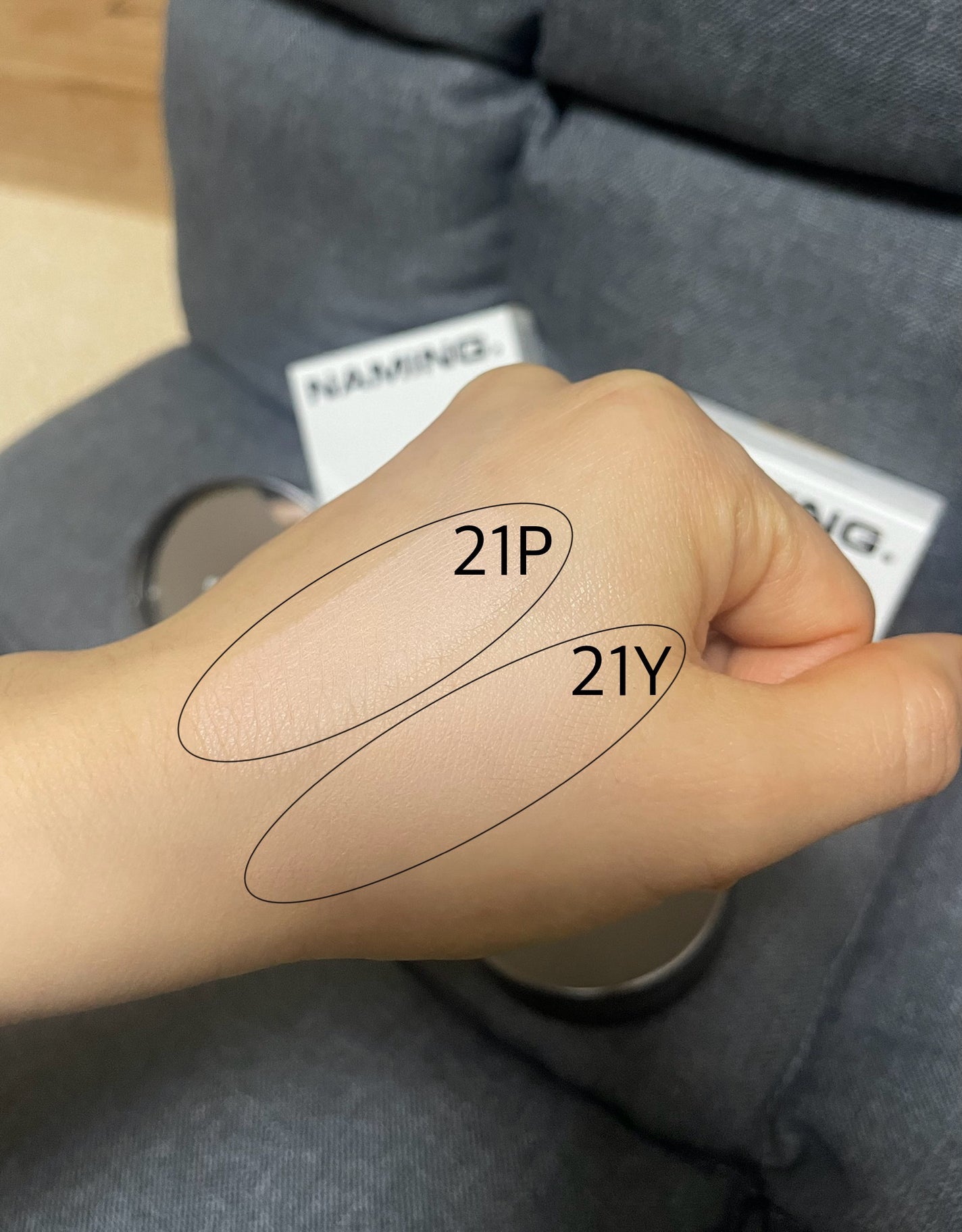 ネーミング フラッフィーパウダーブラッシュ/NAMING./パウダーチークを使ったクチコミ(3枚目)