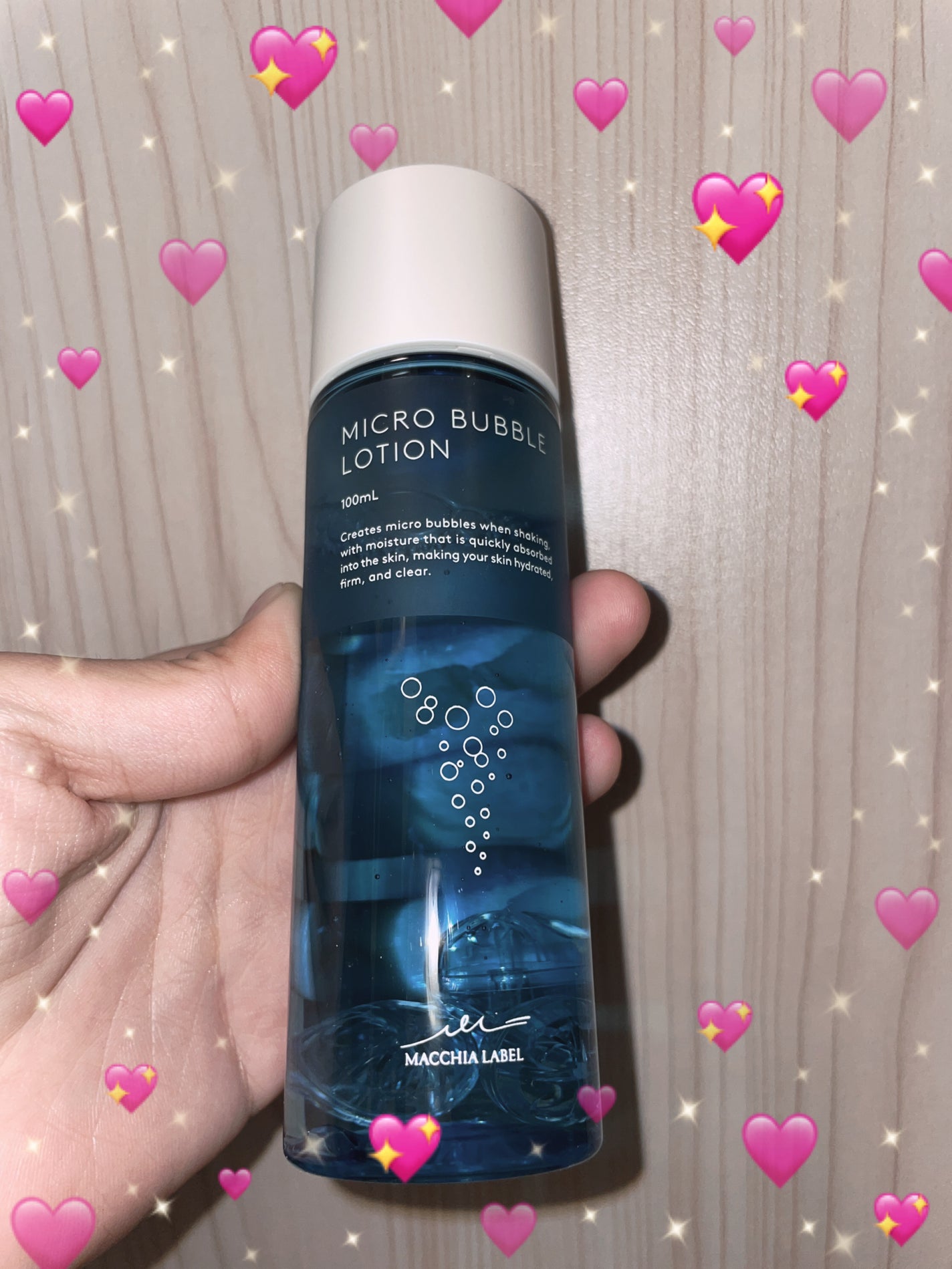 薬用マイクロバブルローション/Macchia Label/化粧水を使ったクチコミ(1枚目)