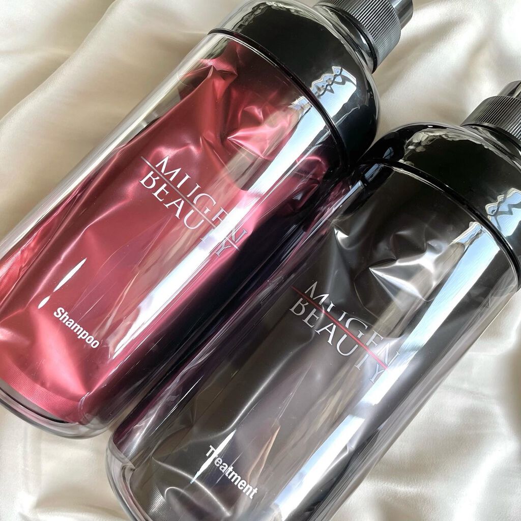 MUGEN BEAUTY クレンジングシャンプー／美容液トリートメント/MUGEN BEAUTY /市販シャンプーを使ったクチコミ（1枚目）