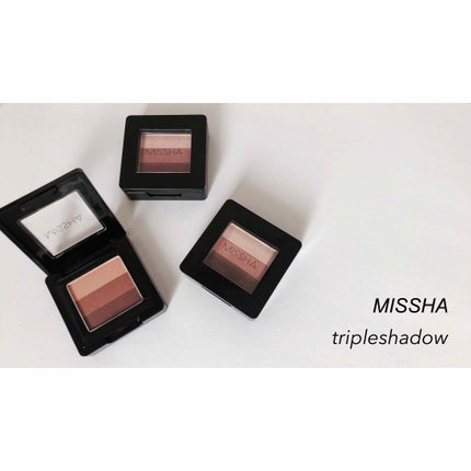 トリプルシャドウ/MISSHA/アイシャドウパレットを使ったクチコミ(1枚目)