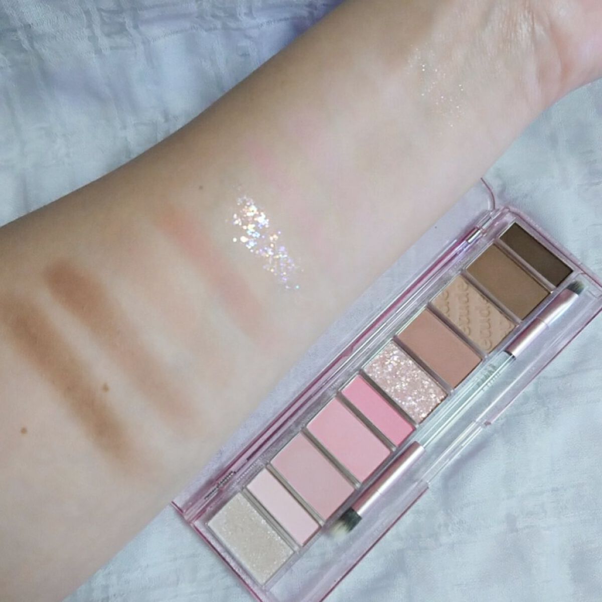 プレイカラー アイシャドウ/ETUDE/アイシャドウパレットを使ったクチコミ（3枚目）