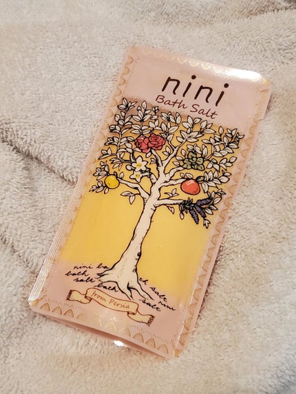 ネロリスクラブ&バスソルト/nini/ボディスクラブを使ったクチコミ(1枚目)