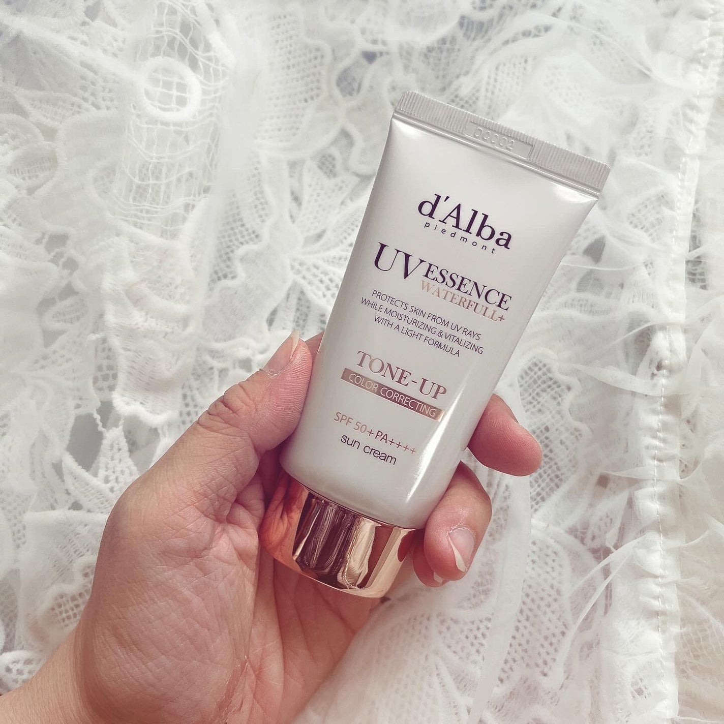 ウォータフルトーンアップサンクリーム/ダルバ/日焼け止めクリームを使ったクチコミ(3枚目)