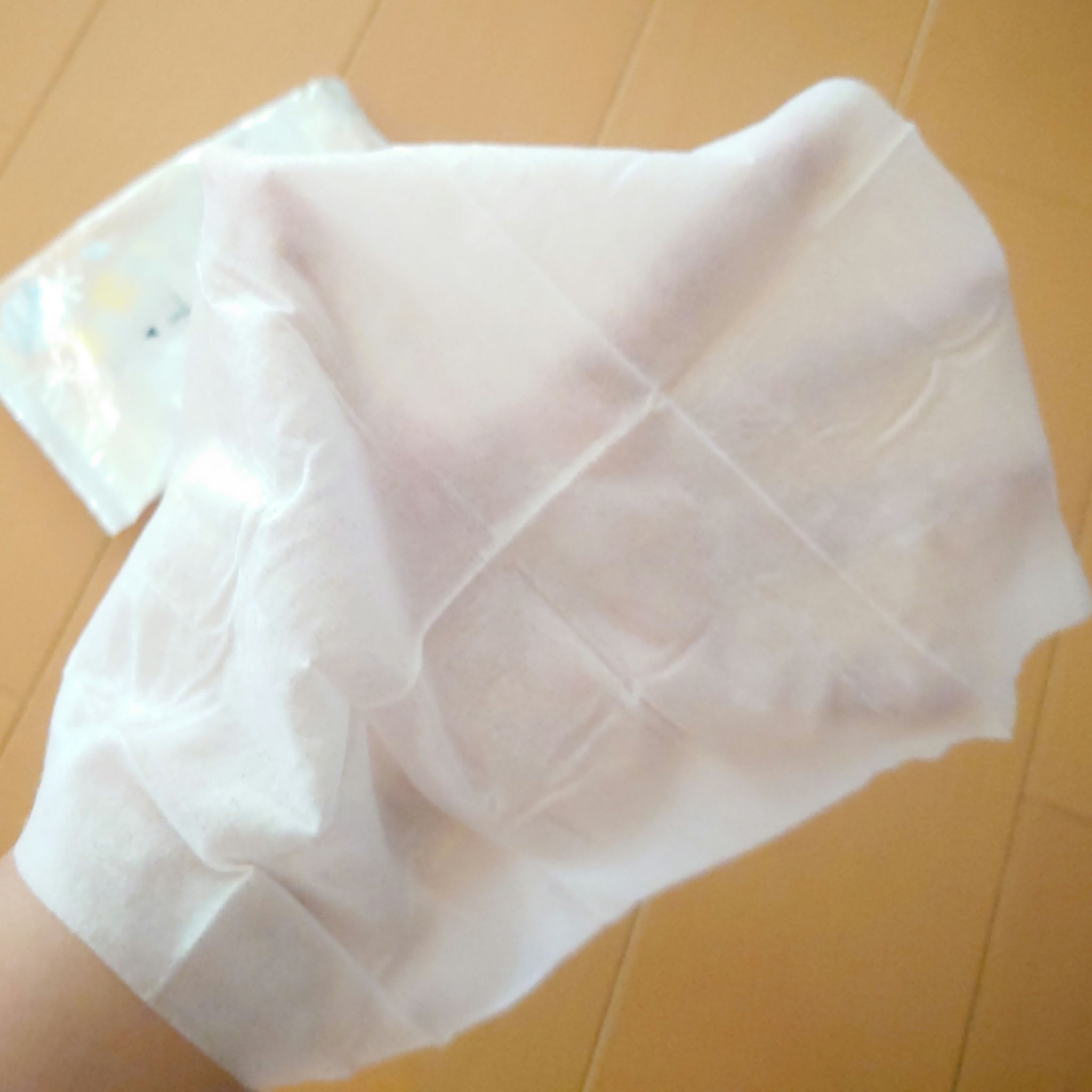 冷シート ももせっけんの香り/ビオレ/ボディシートを使ったクチコミ（2枚目）