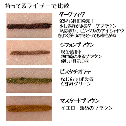 シルキーリキッドアイライナーWP/D-UP/リキッドアイライナーを使ったクチコミ(3枚目)