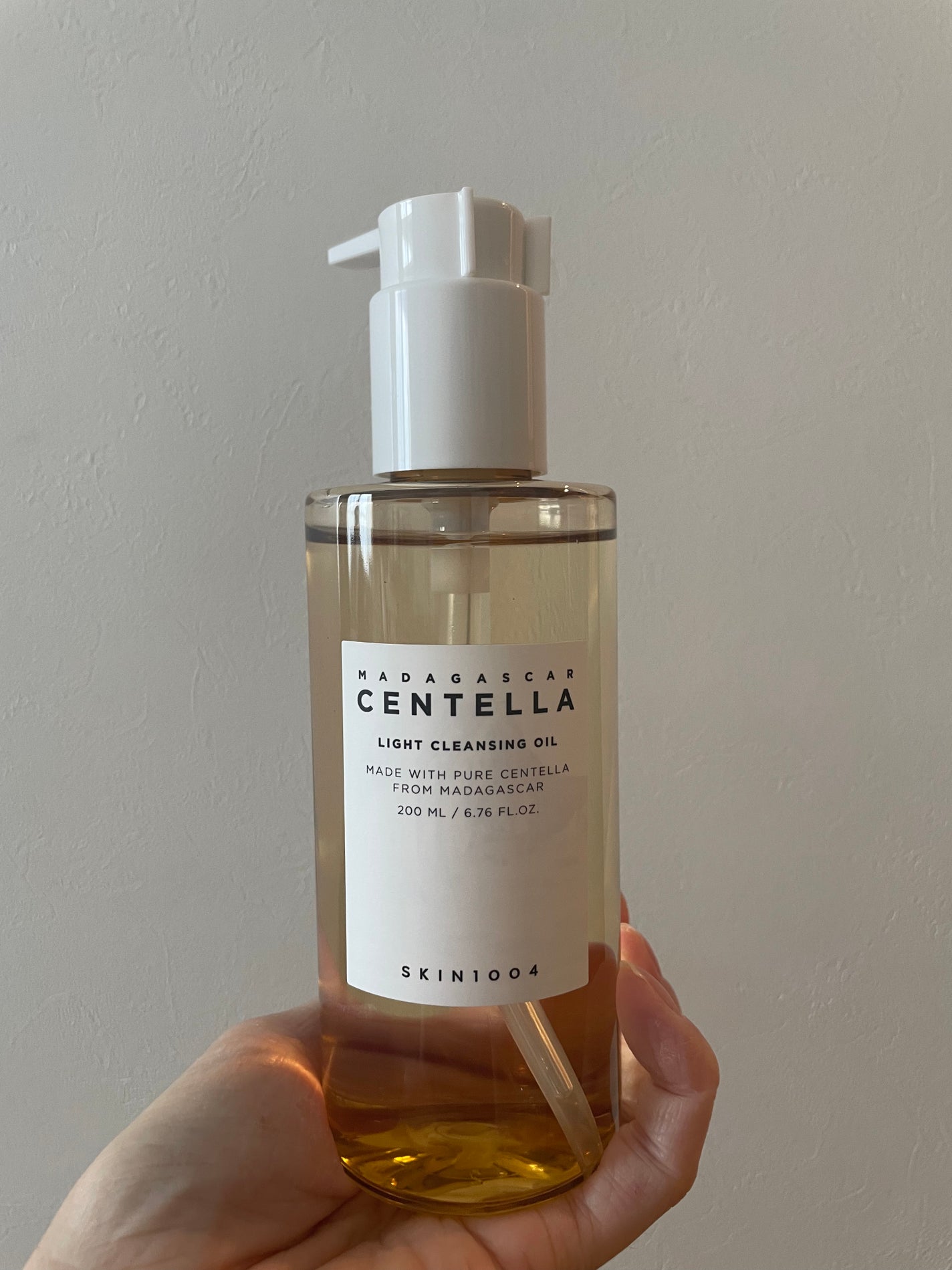センテラ ライトクレンジングオイル/SKIN1004/オイルクレンジングを使ったクチコミ(1枚目)