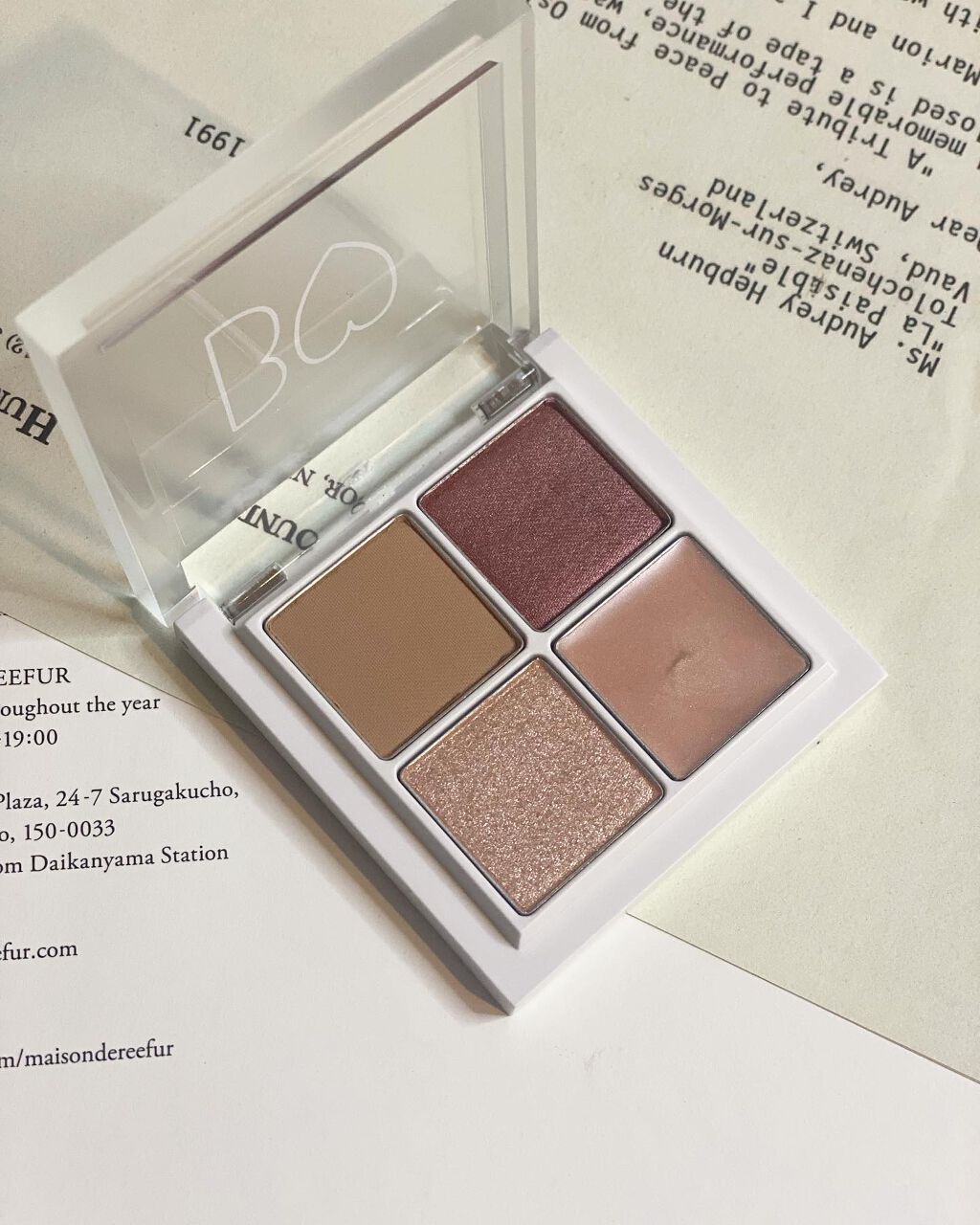 THE アイパレR/b idol/アイシャドウパレットを使ったクチコミ（3枚目）