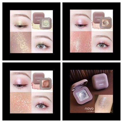 アイシャドウ/NOVO/単色アイシャドウを使ったクチコミ(1枚目)