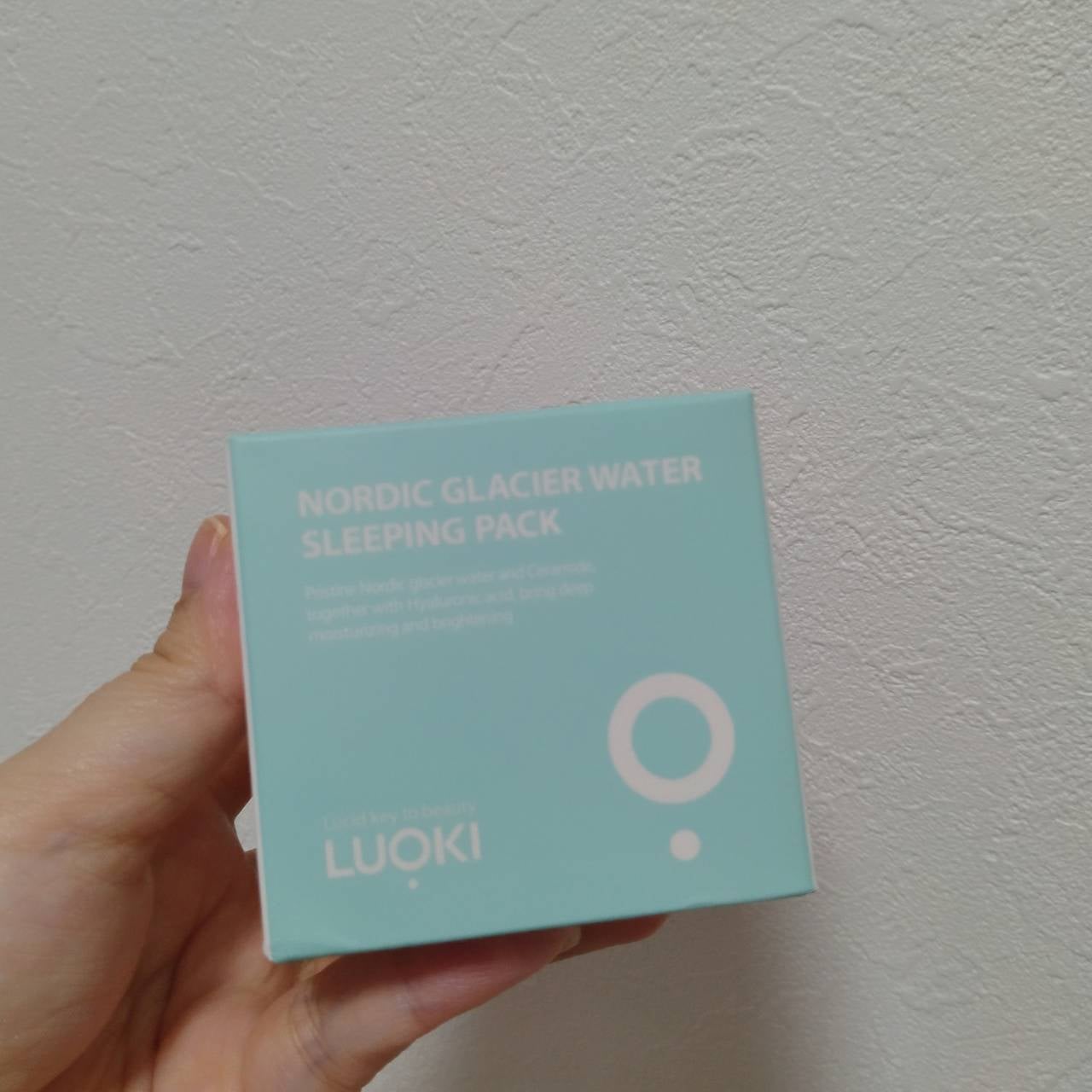 ノルディック氷河水スリーピングパック/LUOKI/フェイスクリームを使ったクチコミ(3枚目)