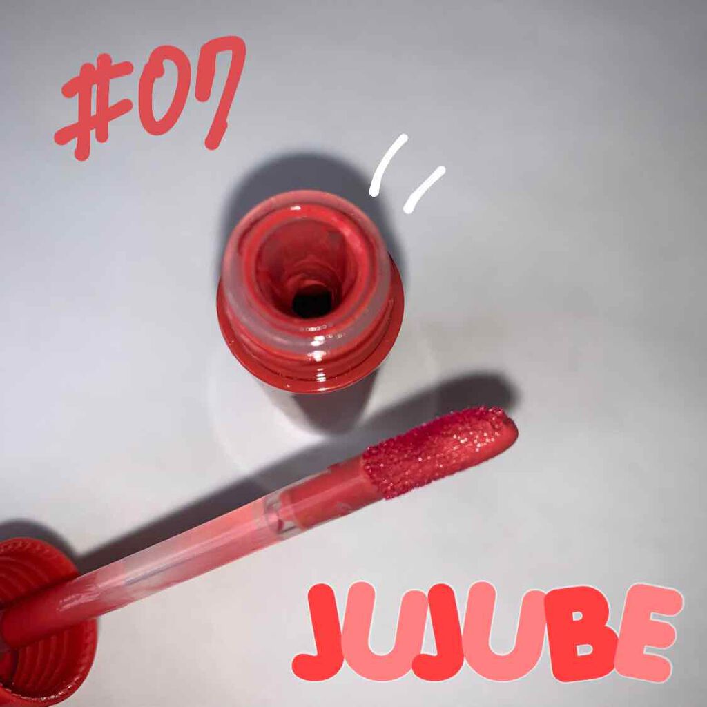 ジューシーラスティングティント/rom&nd/リップティントを使ったクチコミ(2枚目)