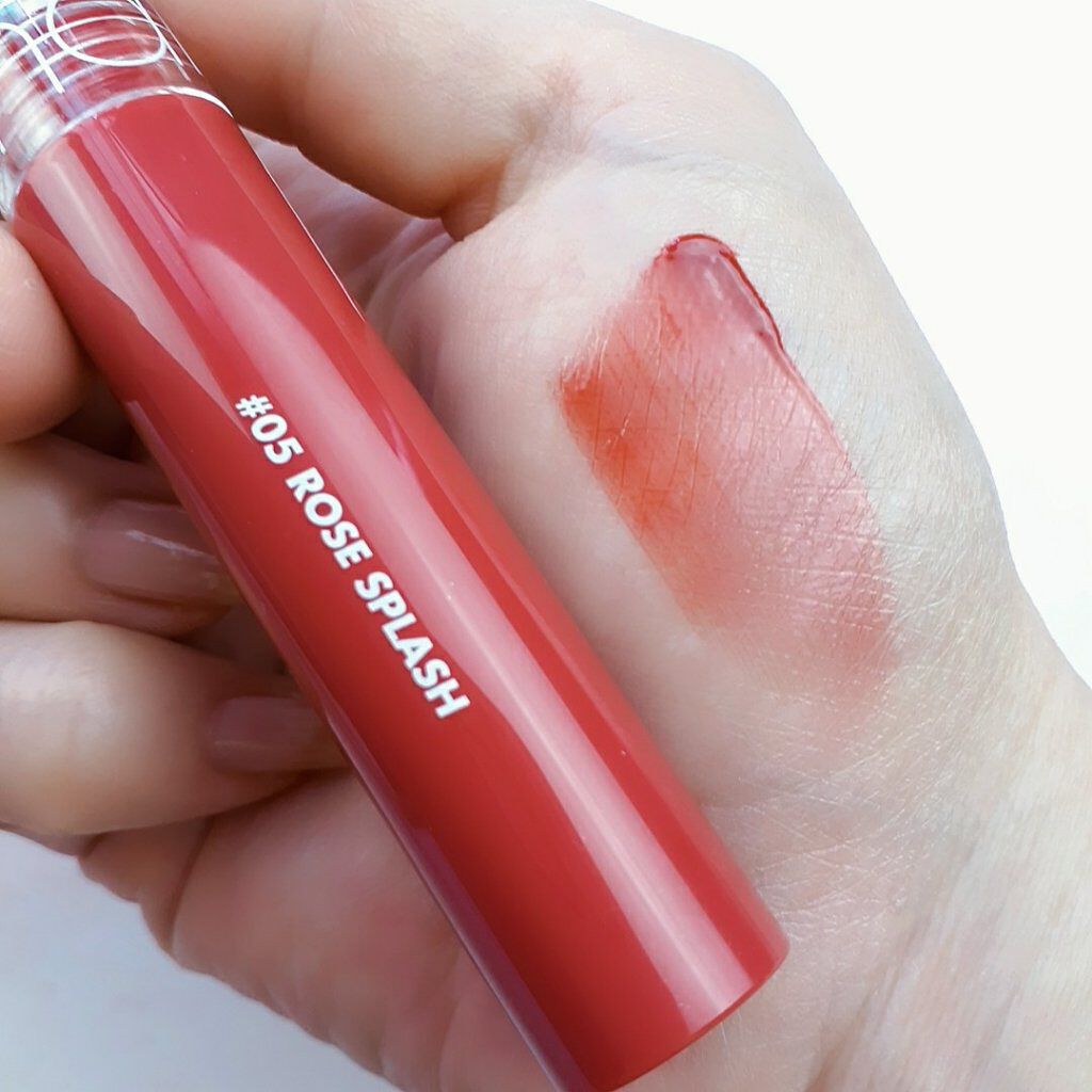 グラスティングウォーターティント/rom&nd/リップティントを使ったクチコミ(2枚目)