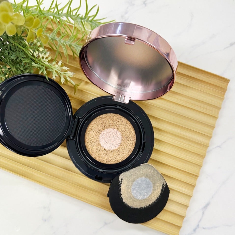 フローレス ルミエール ラディアンス パーフェクティング トーンアップ クッション/ローラ メルシエ/クッションファンデーションを使ったクチコミ(2枚目)