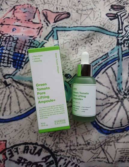 グリーントマトポアリフティングアンプル+/SUNGBOON EDITOR(成分エディター)/美容液を使ったクチコミ(1枚目)