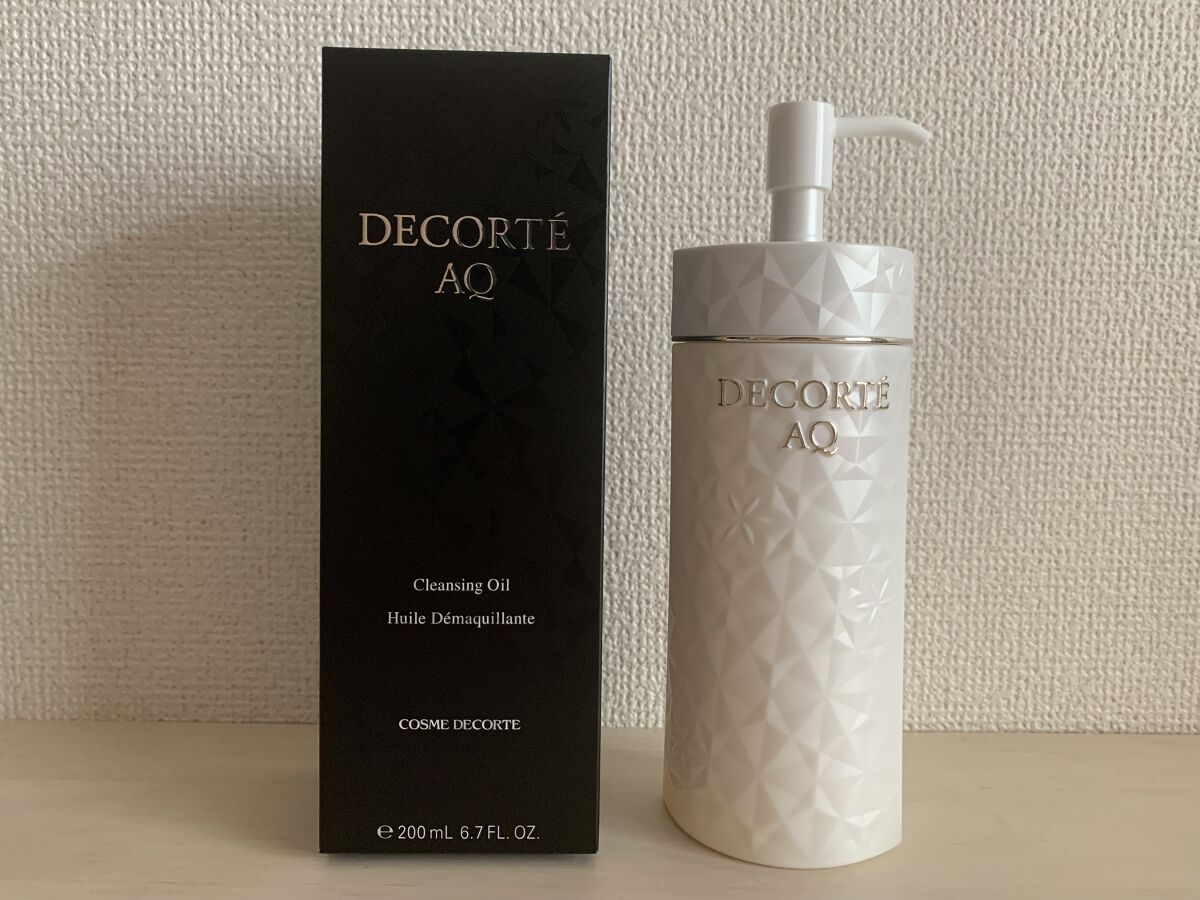 AQ クレンジング オイル/DECORTÉ/オイルクレンジングを使ったクチコミ（1枚目）