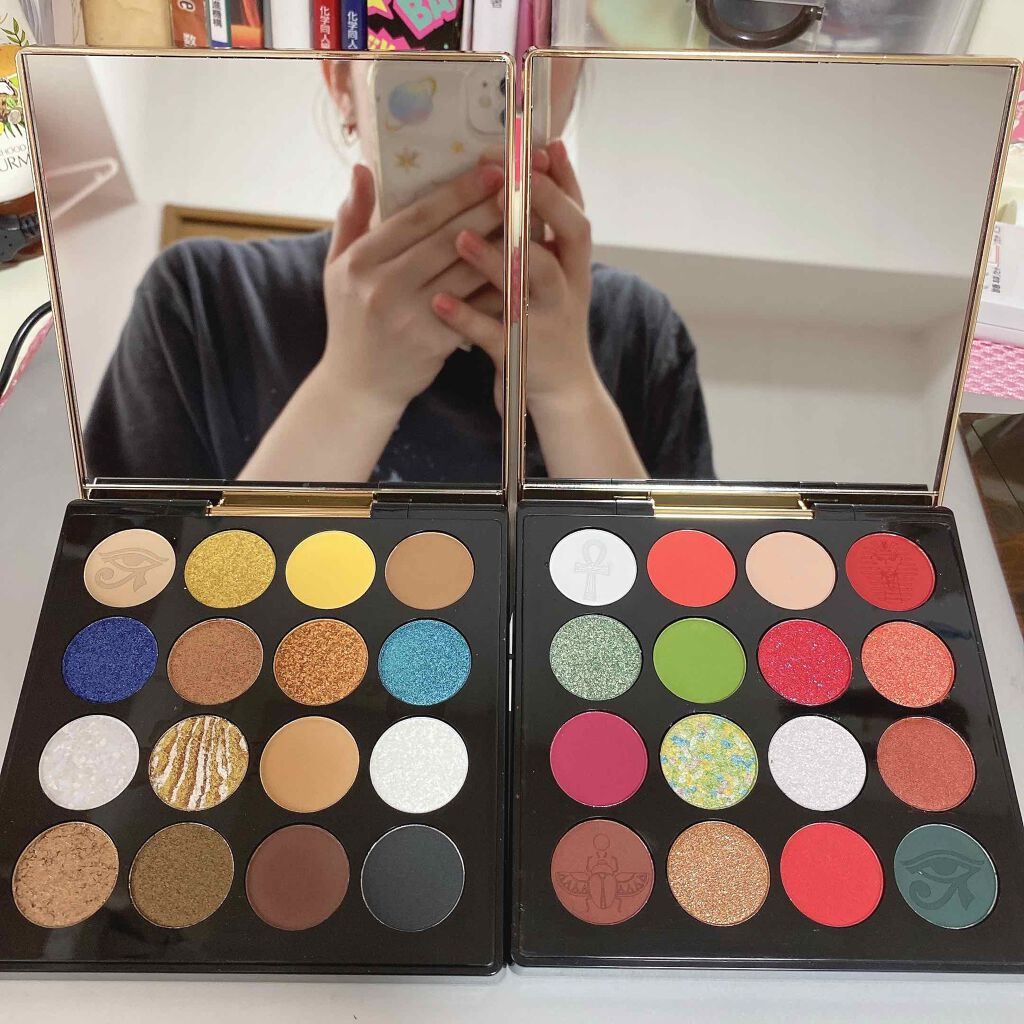 大英博物館 エジプトシリーズ アイシャドウパレット/ZEESEA/アイシャドウパレットを使ったクチコミ(2枚目)