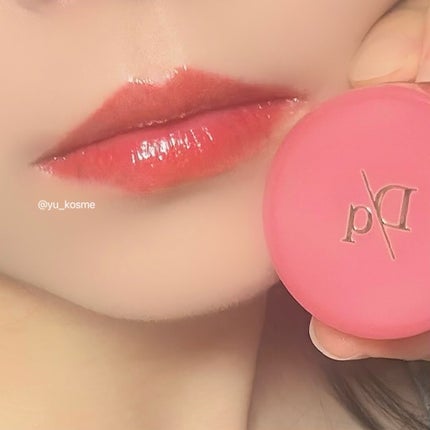 dasique フルーティーリップジャムのクチコミ「\透明感が欲しい時に使いたい赤リップ❣️/
────────────
♡dasique Fr.....」(3枚目)