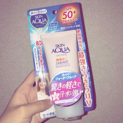 サラフィットUV さらさらエッセンス アクアフローラルの香り/スキンアクア/日焼け止め・UVケアを使ったクチコミ(1枚目)